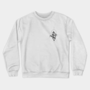 Geometric Adventure Lines Crewneck Sweatshirt